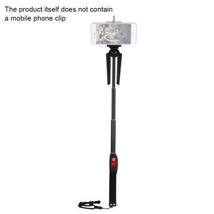 Letspro LY-11 3 in 1 Handheld Tripod Self-portrait Monopod Extendable Selfie Stick with Remote Shutter for Smartphones, Digital Cameras, GoPro Sports Cameras-garmade.com