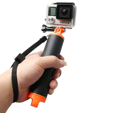 Floating Handle Grip with Tripod Holder & Adjustable Anti-lost Strap for GoPro HERO10 Black / HERO9 Black / HERO8 Black / HERO7 /6 /5 /5 Session /4 Session /4 /3+ /3 /2 /1, Insta360 ONE R, DJI Osmo Action and Other Action Cameras-garmade.com