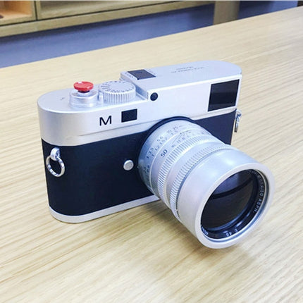 For Leica M Non-Working Fake Dummy DSLR Camera Model Photo Studio Props, Long Lens(Silver)-garmade.com