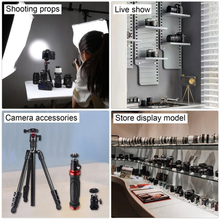 For Leica M Non-Working Fake Dummy DSLR Camera Model Photo Studio Props, Long Lens(Silver)-garmade.com