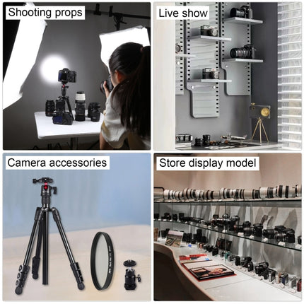 6 PCS Non-Working Fake Dummy DSLR Camera Lens Model Photo Studio Props-garmade.com