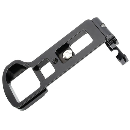 FITTEST LB-A6500 Vertical Shoot Quick Release L Plate Bracket Base Holder for Sony ILCE-6500 (A6500) Camera Metal Ballhead(Black)-garmade.com