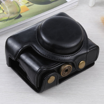 Full Body Camera PU Leather Case Bag for Sony ZV-1(Black)-garmade.com