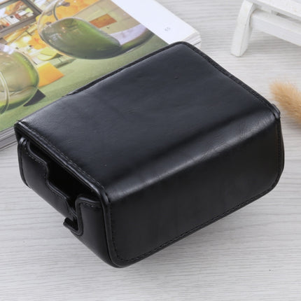 Full Body Camera PU Leather Case Bag for Sony ZV-1(Black)-garmade.com