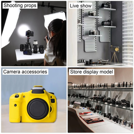 For Canon EOS 7D Non-Working Fake Dummy DSLR Camera Model Photo Studio Props with Strap-garmade.com