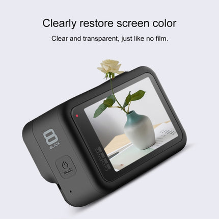 For GoPro HERO8 Black Camera Lens HD Protective Film + LCD Display HD Screen Protector-garmade.com