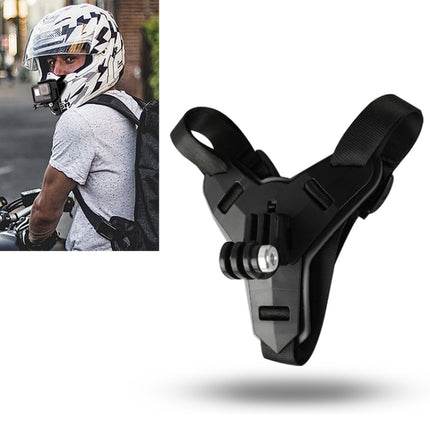 Helmet Belt Mount for GoPro HERO10 Black / HERO9 Black / HERO8 Black /7 /6 /5 /5 Session /4 Session /4 /3+ /3 /2 /1, Xiaoyi and Other Action Cameras(Black)-garmade.com