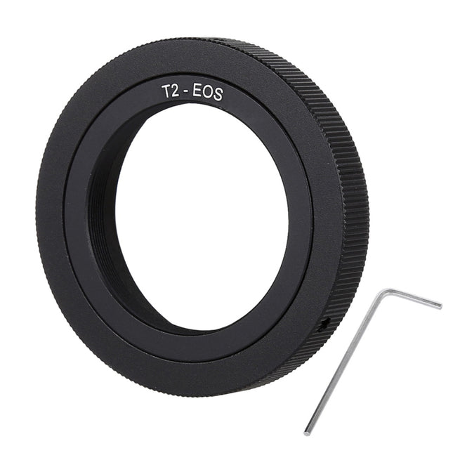T2-EOS T2 Thread Lens to EOS Mount Metal Adapter Stepping Ring-garmade.com
