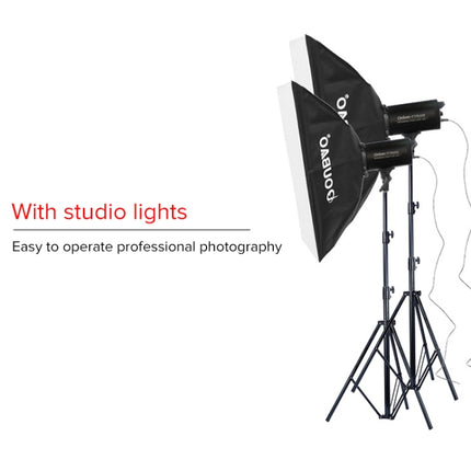 TRIOPO 2.8m Height Professional Photography Metal Lighting Stand Holder for Studio Flash Light-garmade.com