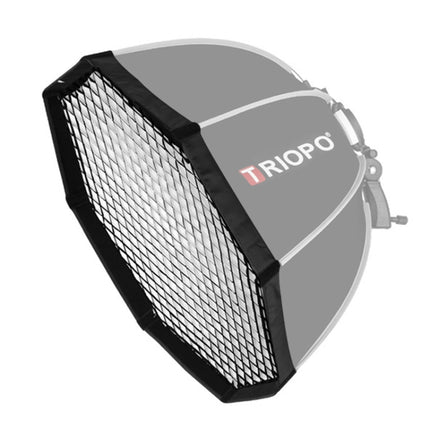 TRIOPO S65 Diameter 65cm Honeycomb Grid Octagon Softbox Reflector Diffuser for Studio Speedlite Flash Softbox-garmade.com