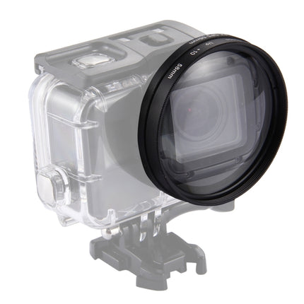 58mm 2 in 1 10X Close-Up Lens Filter for GoPro HERO7 Black/6 /5-garmade.com