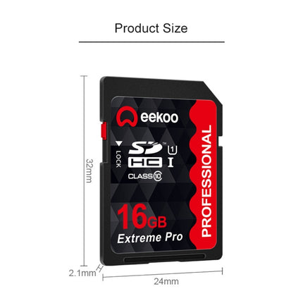 eekoo 16GB High Speed Class 10 SD Memory Card for All Digital Devices with SD Card Slot-garmade.com