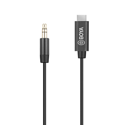 BOYA BY-K2 Type-C to 3.5mm TRS Male Extension Cable-garmade.com