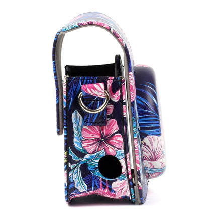 Flamingo Pattern PU Leather Protective Camera Case Bag For FUJIFILM Instax Mini90 Camera-garmade.com