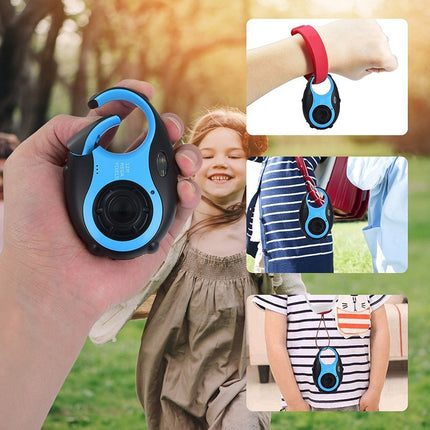 5MP 1.5 inch Color Screen Mini Keychain Type Gift Digital Camera for Children(Blue)-garmade.com