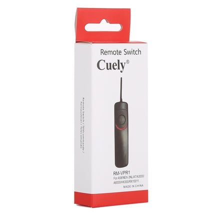 Cuely RM-VPR1 Remote Switch Shutter Release Cord for Sony A58 / NEX-3NL / A7 / A3000 / A6000 / HX300 / RX10011-garmade.com