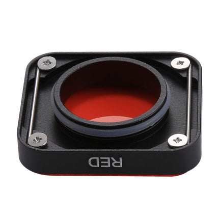 Snap-on Color Lens Filter for GoPro HERO6 /5(Red)-garmade.com