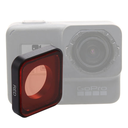 Snap-on Color Lens Filter for GoPro HERO6 /5(Red)-garmade.com