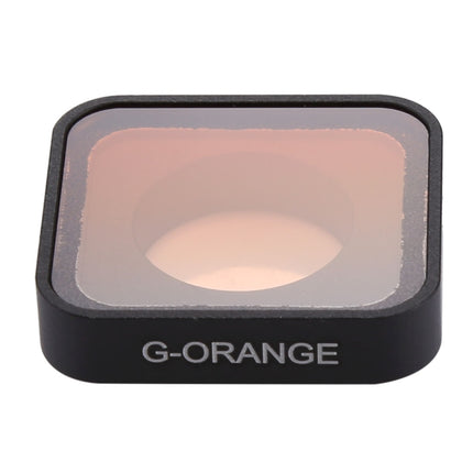 Snap-on Gradient Color Lens Filter for GoPro HERO6 /5(Orange)-garmade.com