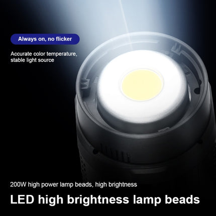TRIOPO EX-200W Studio Flash Built-in Dissipate Heat System with EX-200III LED Single Light-garmade.com