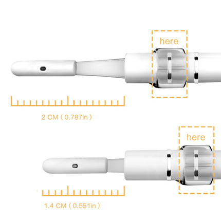 I98 1.3 Million HD Visual Earwax Clean Tool Endoscope Borescope with 6 LEDs, Lens Diameter: 5.5mm (Pink)-garmade.com