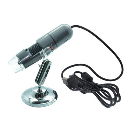 1000X Magnifier HD 0.3MP Image Sensor 3 in 1 USB Digital Microscope with 8 LED & Professional Stand-garmade.com