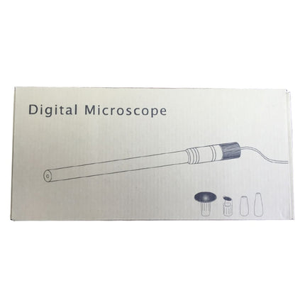 0.3 Million USB Digital Microscope with 6 LEDs, Lens Diameter: 4.9mm-garmade.com