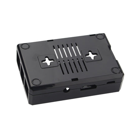 ABS Protective Shell Case with Cooling Fan Hole for Raspberry pi 3 (Black)-garmade.com