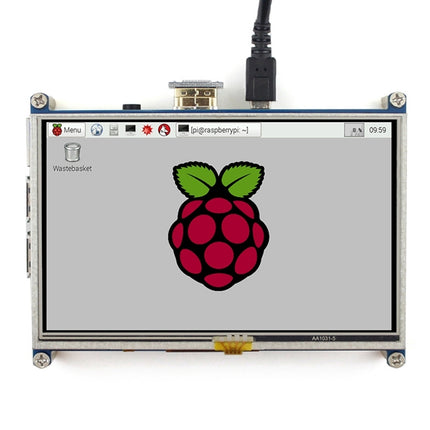 WAVESHARE 5 Inch HDMI LCD 800x480 Touch Screen for Raspberry Pi-garmade.com