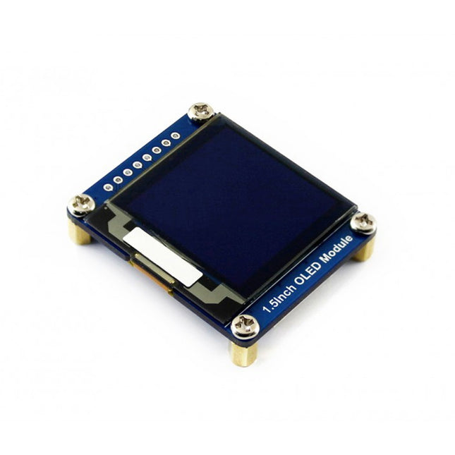 WAVESHARE 128x128 General 1.5inch OLED Display Module 16 Gray Scale with SPI/I2C Interface-garmade.com