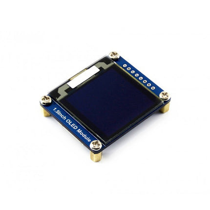 WAVESHARE 128x128 General 1.5inch OLED Display Module 16 Gray Scale with SPI/I2C Interface-garmade.com