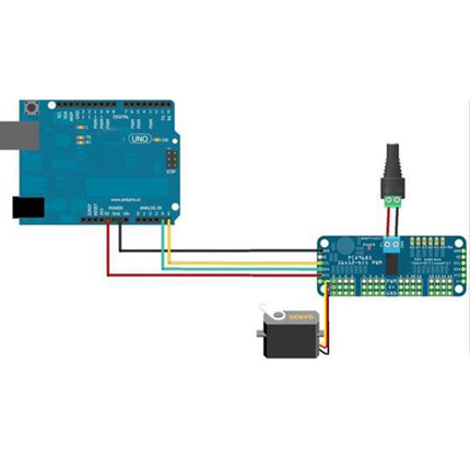 16 Channel PWM Servo Motor Controller DIY for Arduino-garmade.com