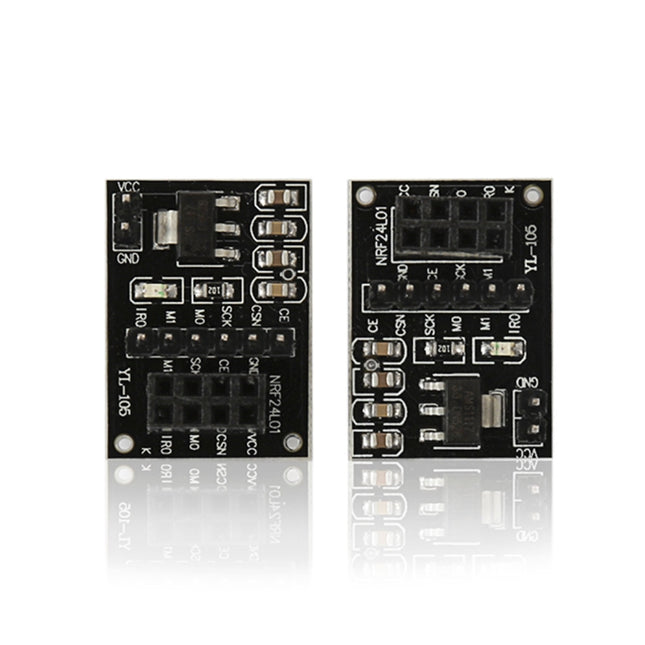 2 PCS NRF24L01 + Wireless Module Socket Adapter Plate Board-garmade.com