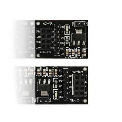 2 PCS NRF24L01 + Wireless Module Socket Adapter Plate Board-garmade.com