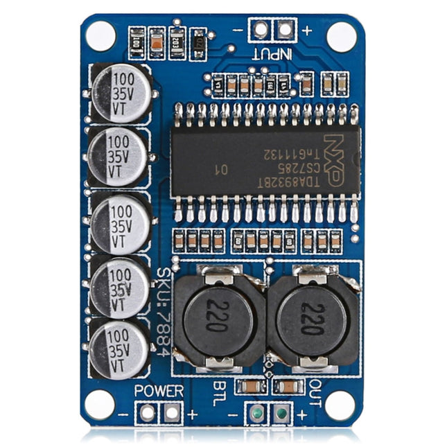 Mini 35W TDA8932 Mono Digital Amplifier Board-garmade.com