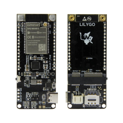 TTGO T-PCIE ESP32-WROVER-B AXP192 Chip WiFi Bluetooth Nano Card SIM Series Module 4MB Hardware Composable Development Board-garmade.com