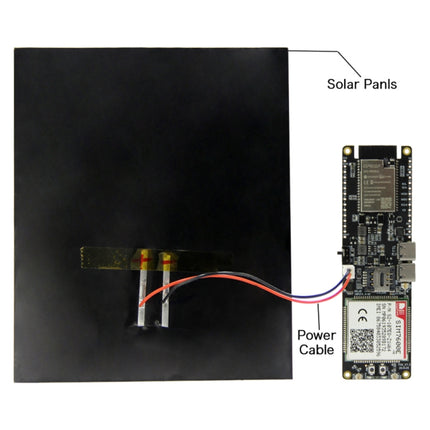 TTGO T-SIM7600E-H ESP32 WiFi Bluetooth 18560 Battery Holder Solar Charge Module Development Board-garmade.com