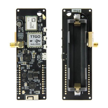 TTGO T-Beamv1.0 ESP32 Chipset Bluetooth WiFi Module 433MHz LoRa NEO-6M GPS Module with SMA Antenna, Original Version-garmade.com