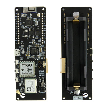 TTGO T-Beam ESP32 Bluetooth WiFi Module 433MHz GPS NEO-M8N LORA 32 Module with Antenna & 18650 Battery Holder-garmade.com