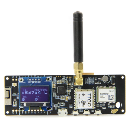 TTGO T-Beam ESP32 Bluetooth WiFi Module 868MHz GPS NEO-M8N LORA 32 Module with Antenna & 18650 Battery Holder-garmade.com