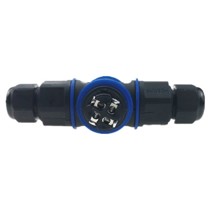 XYX21 IP68 Waterproof 4 Pin Crossed Cable Connector-garmade.com