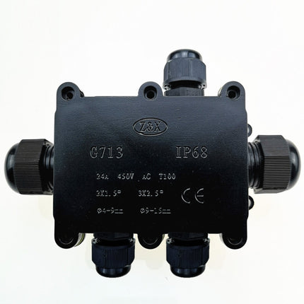 G713 IP68 Waterproof Five-way Junction Box for Protecting Circuit Board-garmade.com