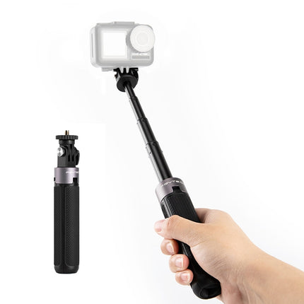 PGYTECH P-GM-117 Action Camera Tripod Extension Selfie Stick for DJI Osmo Action(Black)-garmade.com