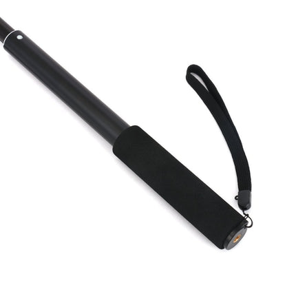 Universal Aluminum Alloy Selfie Stick with Adapter, Length: 31cm-103cm(Black)-garmade.com
