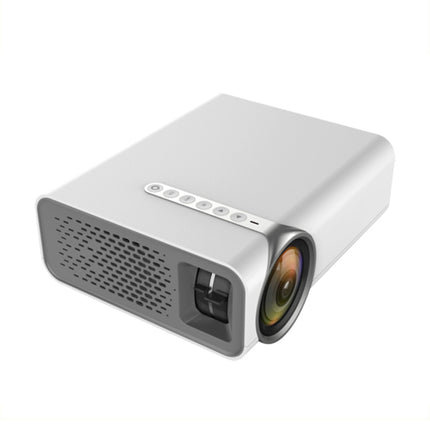 YG520 1800 Lumens HD LCD Projector,Built in Speaker,Can Read U disk, Mobile hard disk,SD Card, AV connect DVD, Set top box. (White)-garmade.com