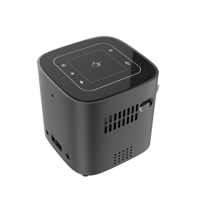 WEJOY DL-S12 Mini Portable 50 ANSI Lumens DLP Smart Projector with Remote Control & Holder, Android 7.1.2, 2GB DDR3+16GB, RK3128 Quad Core ARM Cortex-A7 up to 1.2GHz, Support WiFi / USB / Audio OUT / DC IN-garmade.com