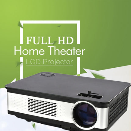 Wejoy L2 300ANSI Lumens 5.8 inch LCD Technology HD 1280*768 pixel Projector with Remote Control, VGA, HDMI(Black)-garmade.com