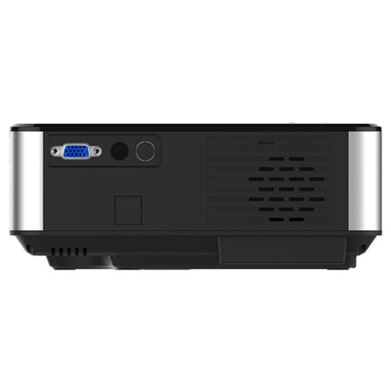 Cheerlux C9 2800 Lumens 1280x720 720P HD Smart Projector, Support HDMI x 2 / USB x 2 / VGA / AV(Black)-garmade.com