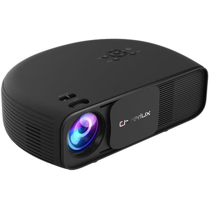 Cheerlux CL760 3600 Lumens 1280x800 720P 1080P HD Android Smart Projector, Support HDMI x 2 / USB x 2 / VGA / AV(Black)-garmade.com