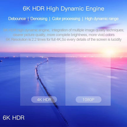H10 6K HD Smart TV BOX,Android 9.0,Allwinner H6 Quad Core 64-bit ARM Cortex-A53,4GB+64GB, Support TF Card, SPDIF, HDMI, AV, WiFi, RJ45(Black)-garmade.com